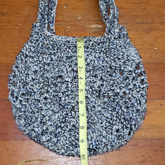 🧶 Handmade stretchy shoulder bag - Picture 3 of 5